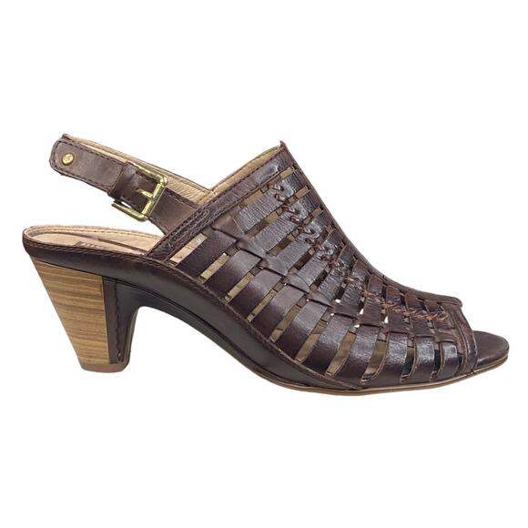 Pikolinos Women's Java Brown Gladiator Slingback Sandal Size US 7.5/8 - Picture 1 of 13